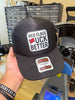 Red Flags Fuck Better Trucker Hat by Luckless Outfitters