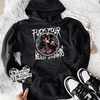 Fuck your beauty standards hoodie (finished product) by Madness & Mayhem LLC