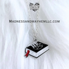 Witch book Necklace by Madness & Mayhem LLC