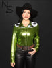Smokin' Spades Western Pearl Snap Rodeo Shirt by Neon Spur