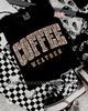 Coffee weather shirt by Madness & Mayhem LLC