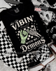 Vibin with my demons shirt by Madness & Mayhem LLC