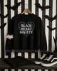 Black hearts crew neck sweatshirt by Madness & Mayhem LLC