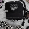 Black hearts Trucker Hat by Madness & Mayhem LLC
