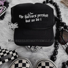 The horrors persist Trucker Hat by Madness & Mayhem LLC