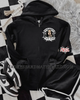 RBF zip up hoodie by Madness & Mayhem LLC