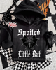 Spoiled little bat hoodie by Madness & Mayhem LLC
