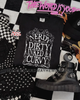 Nerdy dirty inked & curvy shirt by Madness & Mayhem LLC