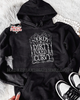 Nerdy dirty inked & curvy hoodie by Madness & Mayhem LLC