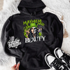 Mayhem & beauty hoodie (finished product) by Madness & Mayhem LLC
