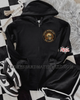 Good mom bad words zip up hoodie by Madness & Mayhem LLC