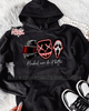 Masked men hoodie by Madness & Mayhem LLC