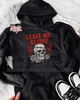 Leave me alone hoodie by Madness & Mayhem LLC