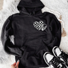 Madness & Mayhem barb wire heart exclusive hoodie (finished product) by Madness & Mayhem LLC