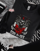 Feral af bat crew neck sweatshirt by Madness & Mayhem LLC