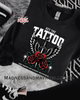 Get the tattoo crew neck sweatshirt by Madness & Mayhem LLC