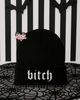 Bitch embroidered beanie by Madness & Mayhem LLC