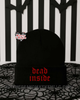 Dead inside embroidered beanie by Madness & Mayhem LLC