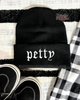 Petty embroidered beanie by Madness & Mayhem LLC
