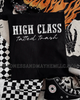 High class tatted trash shirt by Madness & Mayhem LLC