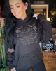 Bat heart web hoodie by Madness & Mayhem LLC