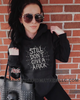Still don’t give a fuck hoodie by Madness & Mayhem LLC
