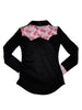 Cherry Groove Girls Western Pearl Snap Rodeo Shirt by Neon Spur