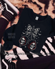 Reaper cherry crew neck sweatshirt by Madness & Mayhem LLC