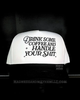 Drink some coffee embroidered Hat by Madness & Mayhem LLC