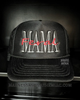 Feral mama embroidered Trucker Hat by Madness & Mayhem LLC