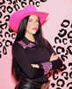 Catty Cowgirl Western Pearl Snap Rodeo Shirt by Neon Spur