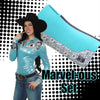 Marvel-ous Metallic Pearl Snap Rodeo Shirt by Neon Spur