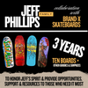 Jeff Phillips DevilMan METALLIC GOLD Limited Edition, BBC Deck HAND-PAINTED (1 of 5)