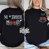 Motherhood just roll with it Exclusive front/back sweatshirt (finished product) by Madness & Mayhem LLC