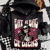 Eat a bag of dicks hoodie (finished product) by Madness & Mayhem LLC