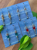 SILVER SPICE EARRINGS by Bellaforma Jewelry
