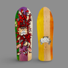 Monty Nolder BBC Exploded Bulldog (#3) Limited Edition Deck 10.2"x32" HAND-PAINTED (1 of 20) by Brand-X Skateboards