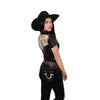 Entry Fees Mesh Yoke Jackpot Pearl Snap Shirt by Neon Spur
