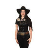 Entry Fees Mesh Yoke Jackpot Pearl Snap Shirt by Neon Spur