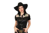 Girls Entry Fees Mesh Yoke Pearl Snap Jackpot Shirt by Neon Spur
