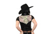 Entry Fees Mesh Yoke Jackpot Pearl Snap Shirt by Neon Spur