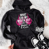 Dr Pepper & cuss hoodie (finished product) by Madness & Mayhem LLC