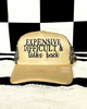 LIMITED Expensive difficult & talks back leopard embroidered Trucker Hat by Madness & Mayhem LLC