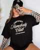 Homebody club shirt by Madness & Mayhem LLC