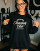 Homebody club sweatshirt by Madness & Mayhem LLC