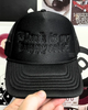 Black is my happy color embroidered Trucker Hat by Madness & Mayhem LLC