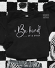 Be kind embroidered sweatshirt by Madness & Mayhem LLC
