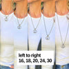 CLASSIC PEACE NECKLACE by Bellaforma Jewelry