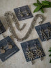 HAMMERED SUN EARRINGS by Bellaforma Jewelry