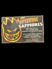 Spitfire Sapphires Conical Full Neon Orange 56mm Skateboard Wheels